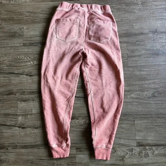 Veronica Beard Preslee french Pima cotton sweatpants in color Rosewood size XS - Picture 6 of 8